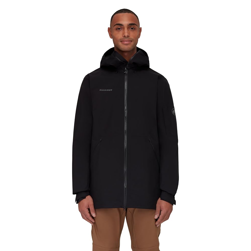 Mammut Seon Pac HS Hooded Jacket Men black-black L : Amazon